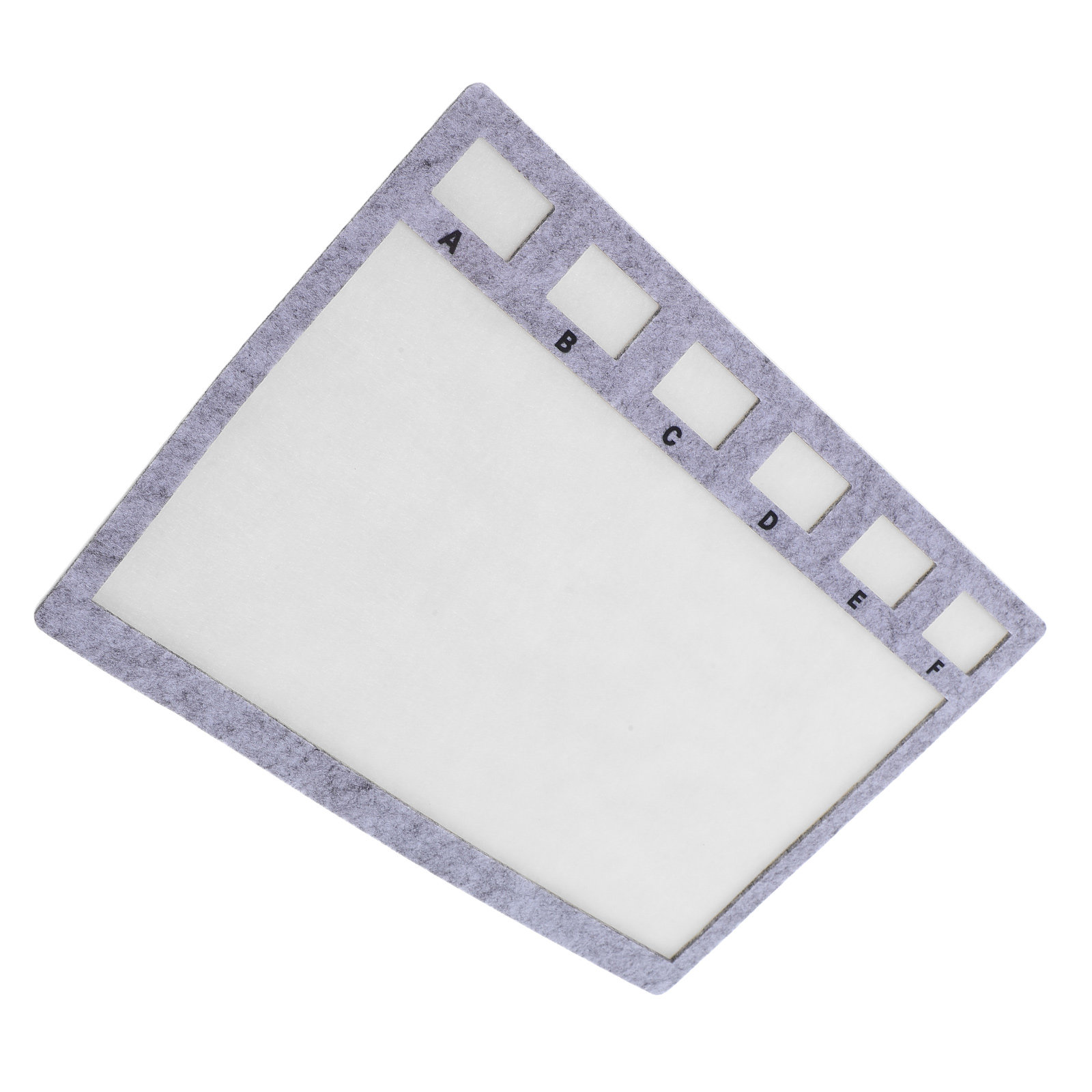 Jewelry Making Board - 11.4インチ×7.6インチのベロア加工ビーズボード。ブレスレットの製作やビーズの計測に使用。フェルト製の表面でビーズが散らばるのを防ぎ、DIYに最適。