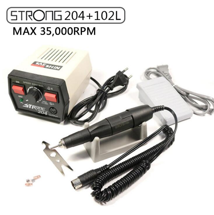 マニキュア研磨用の強力なマイクロモーター,204韓国のマイク - Jewelry Making Drill のレビューと価格