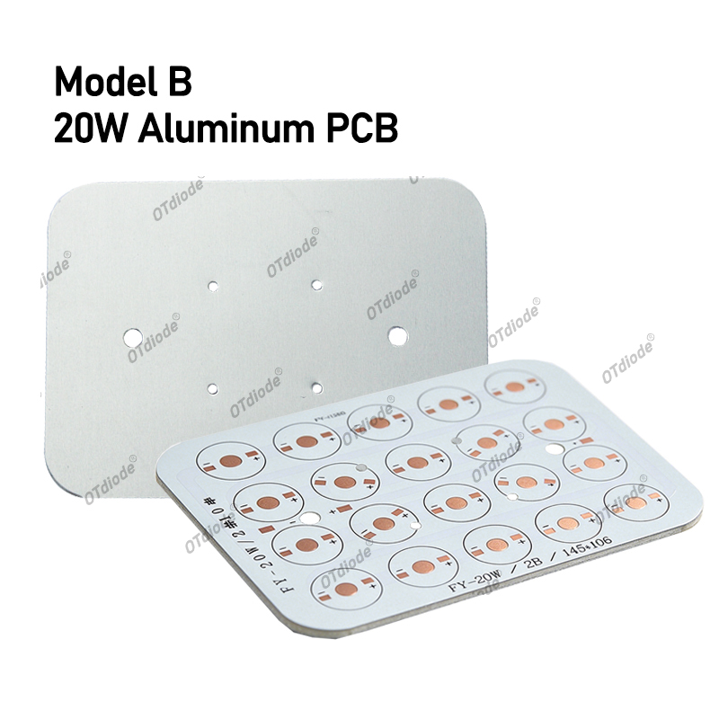 LEDアルミベースプレートPCB基板対応1W 3W 5W 3 - Jewelry Making Board のレビューと価格