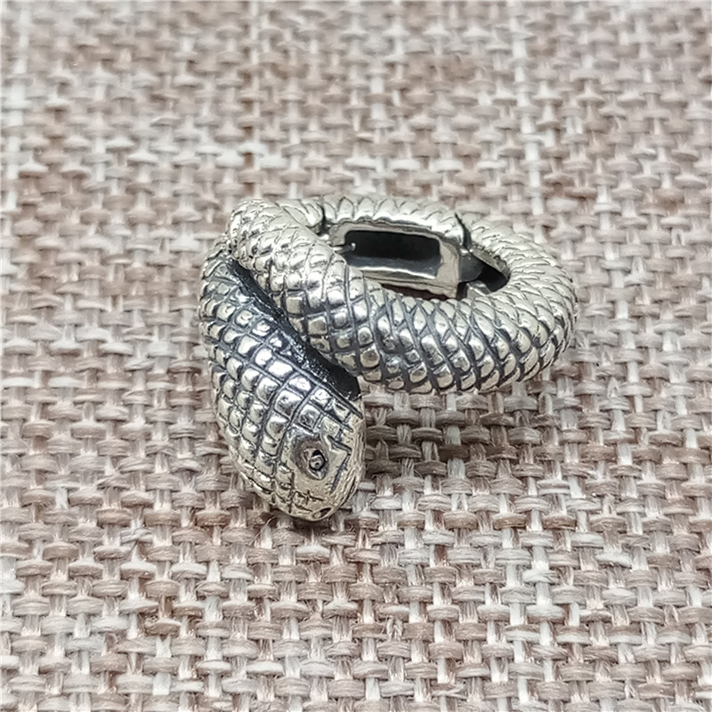 925スターリングシルバー製のスネークリンク型ロブスタークラ - Lobster Clasp Silver のレビューと価格