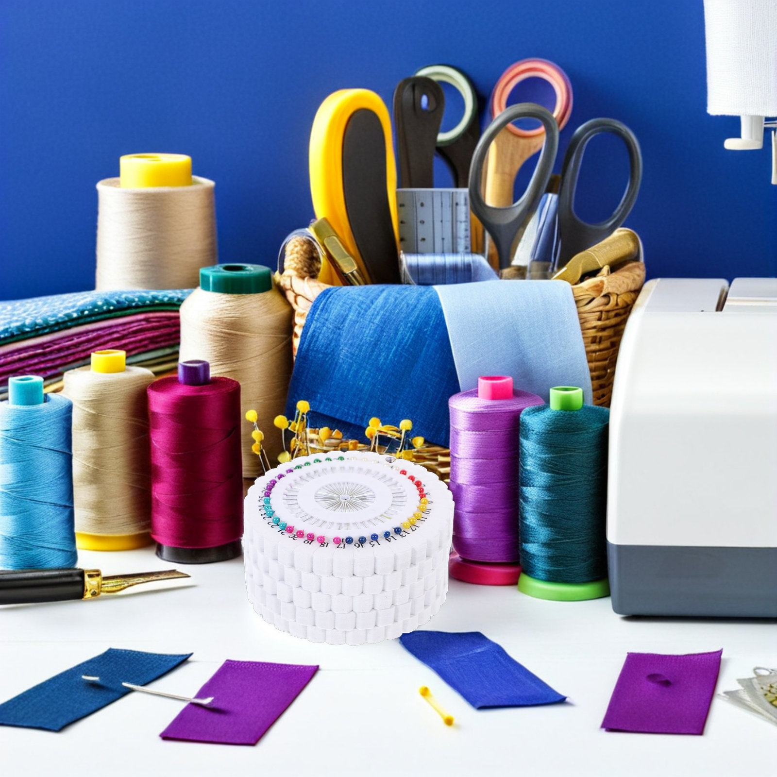 1セットの高級クミヒモ用ディスク型編み板。位置決めピン付き。 - Jewelry Making Board のレビューと価格