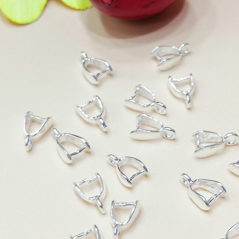 50個入り シルバーメッキ コネクター ピンチベイルクリップ - Lobster Clasp Silver のレビューと価格