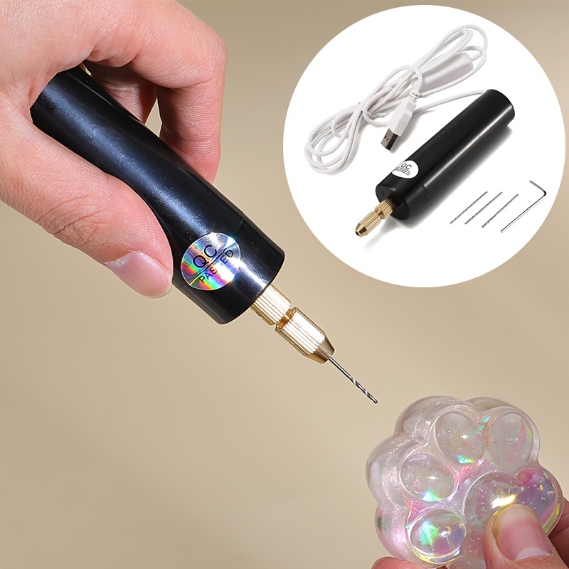 ミニ電気ドリルキット USB 充電式ロータリーツール彫刻彫刻 - Jewelry Making Drill のレビューと価格