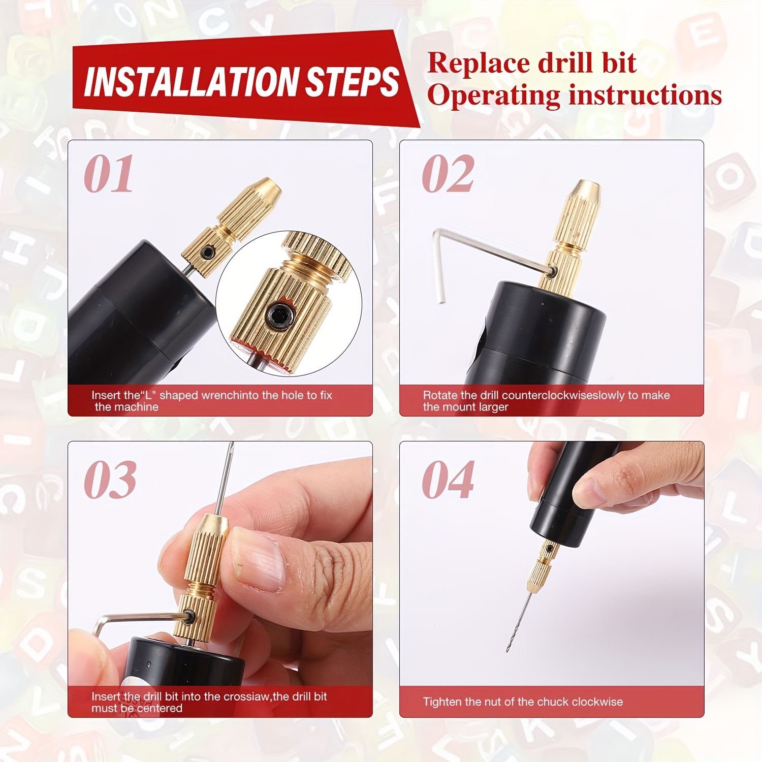 ミニ電気ドリルキット USB 充電式ロータリーツール彫刻彫刻 - Jewelry Making Drill のレビューと価格