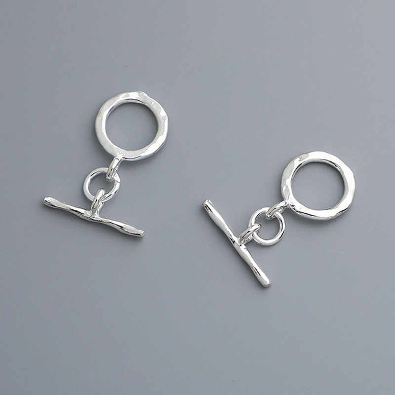 925スターリングシルバー製、ハンマーで加工されたテクスチャ - Jewelry Making In La のレビューと価格