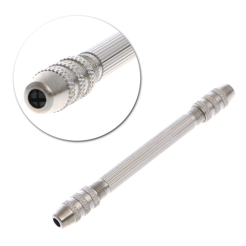 ダブルエンドピン万力diyハンドドリルピン万力樹脂ドリルツー - Jewelry Making Drill のレビューと価格