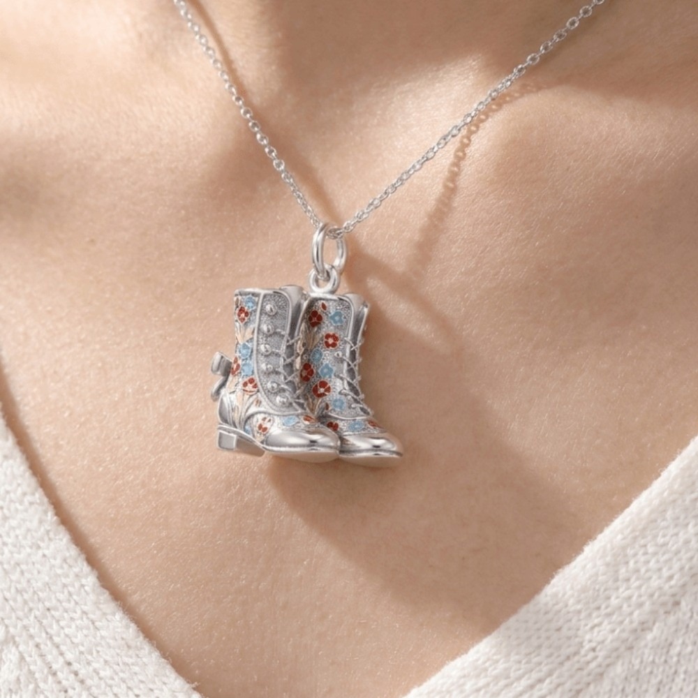 ステンレス製の漫画風ペンダント、ミニチュアの英国テーマジュエ - Jewelry Making London のレビューと価格